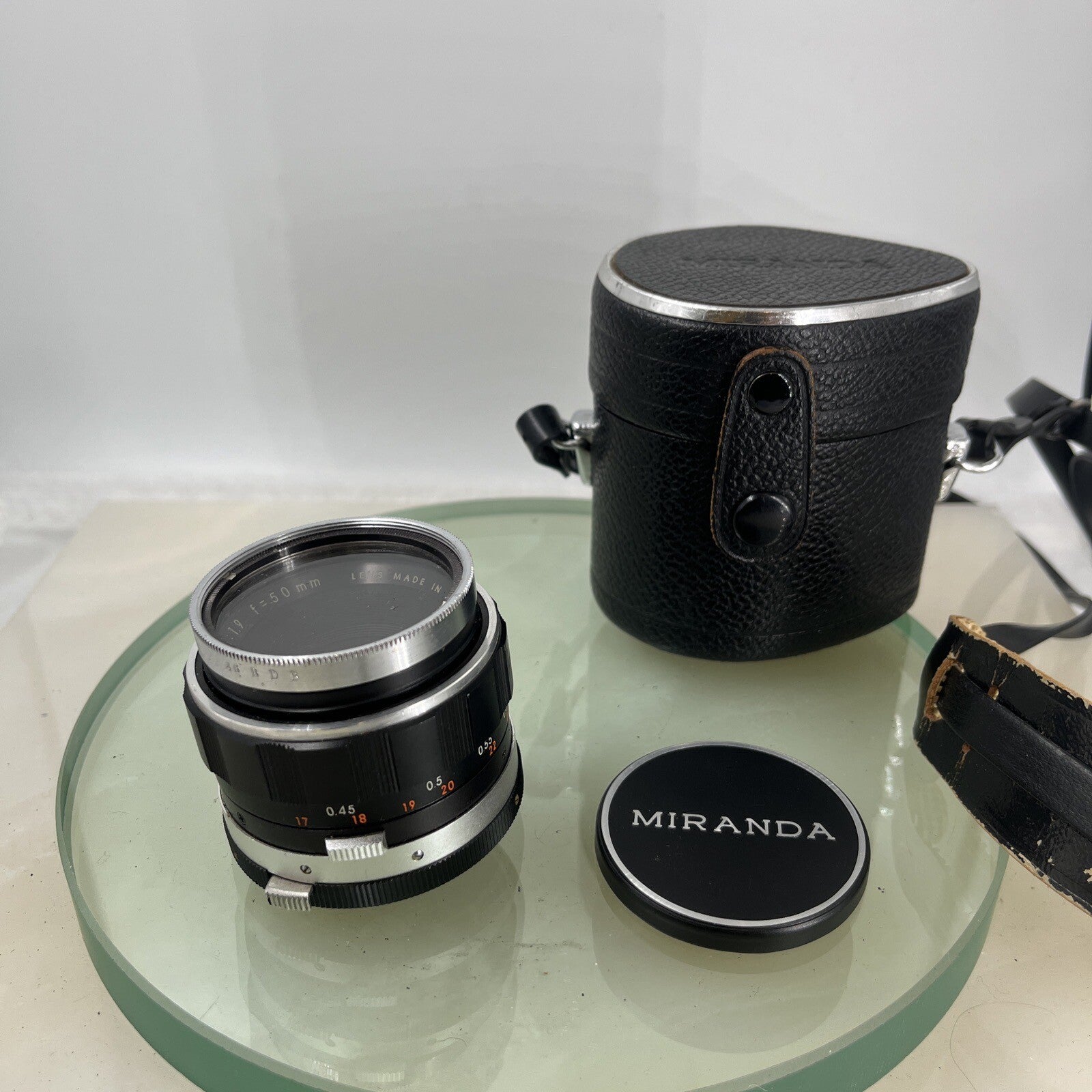 AUTO MIRANDA 1:1.9 f=5cm.50mm lens For miranda camera in great condition ++ #4640