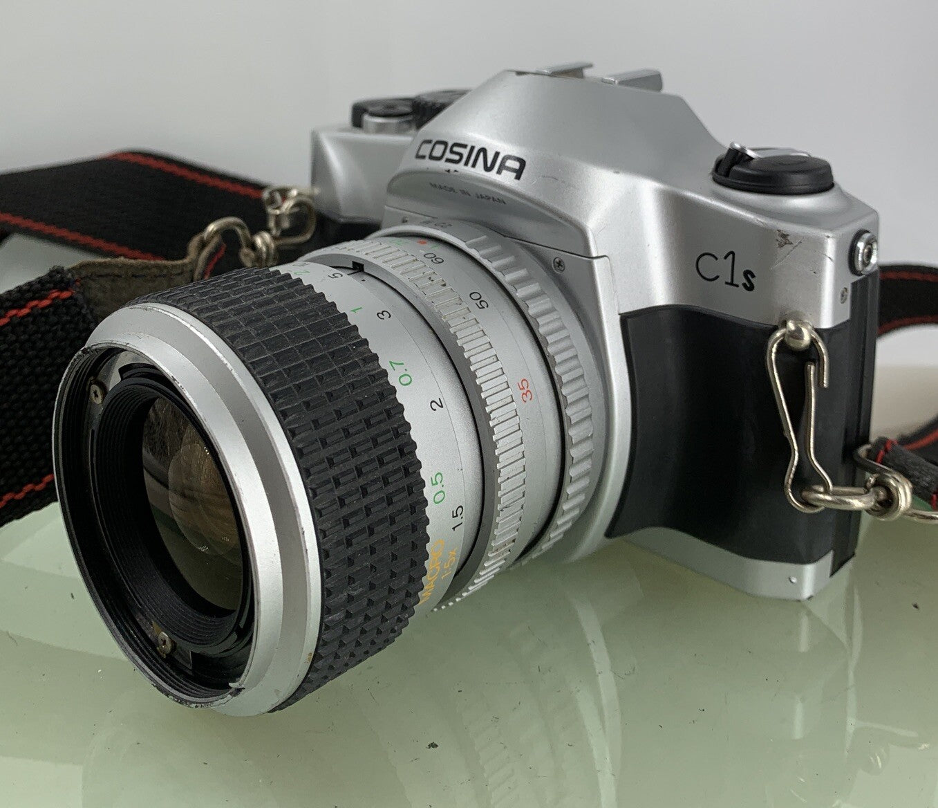 PENTAX COSINA C1S SILVER VINTAGE POINT AND SHOOT FILM CAMERA TESTED - 2032
