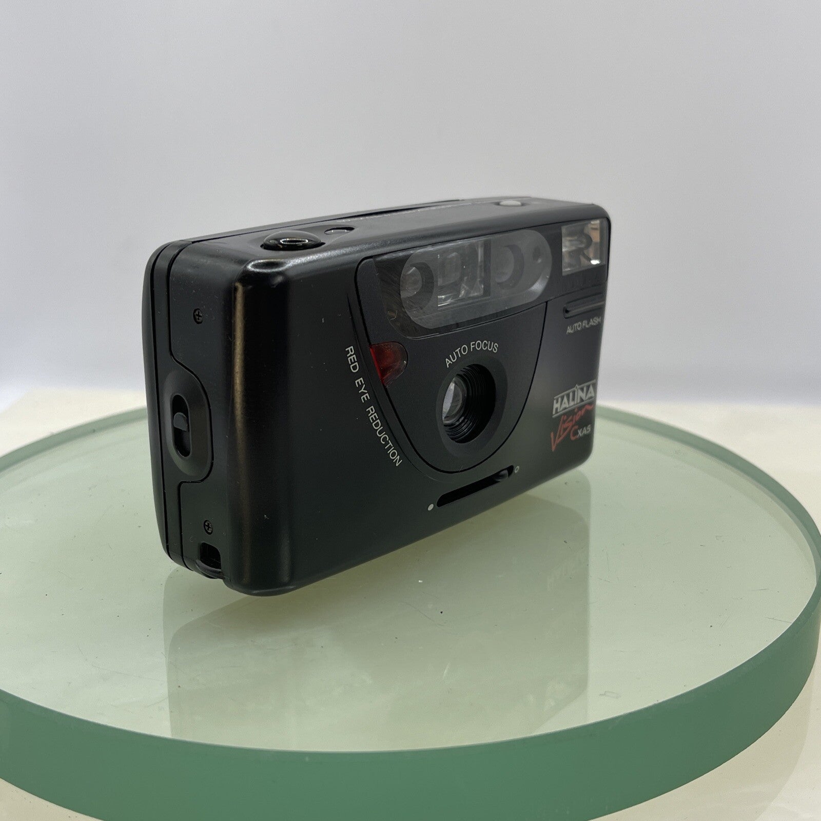 Vintage Halina  Vision C XAS Auto Flash & Focus Compact Camera & Case #2831