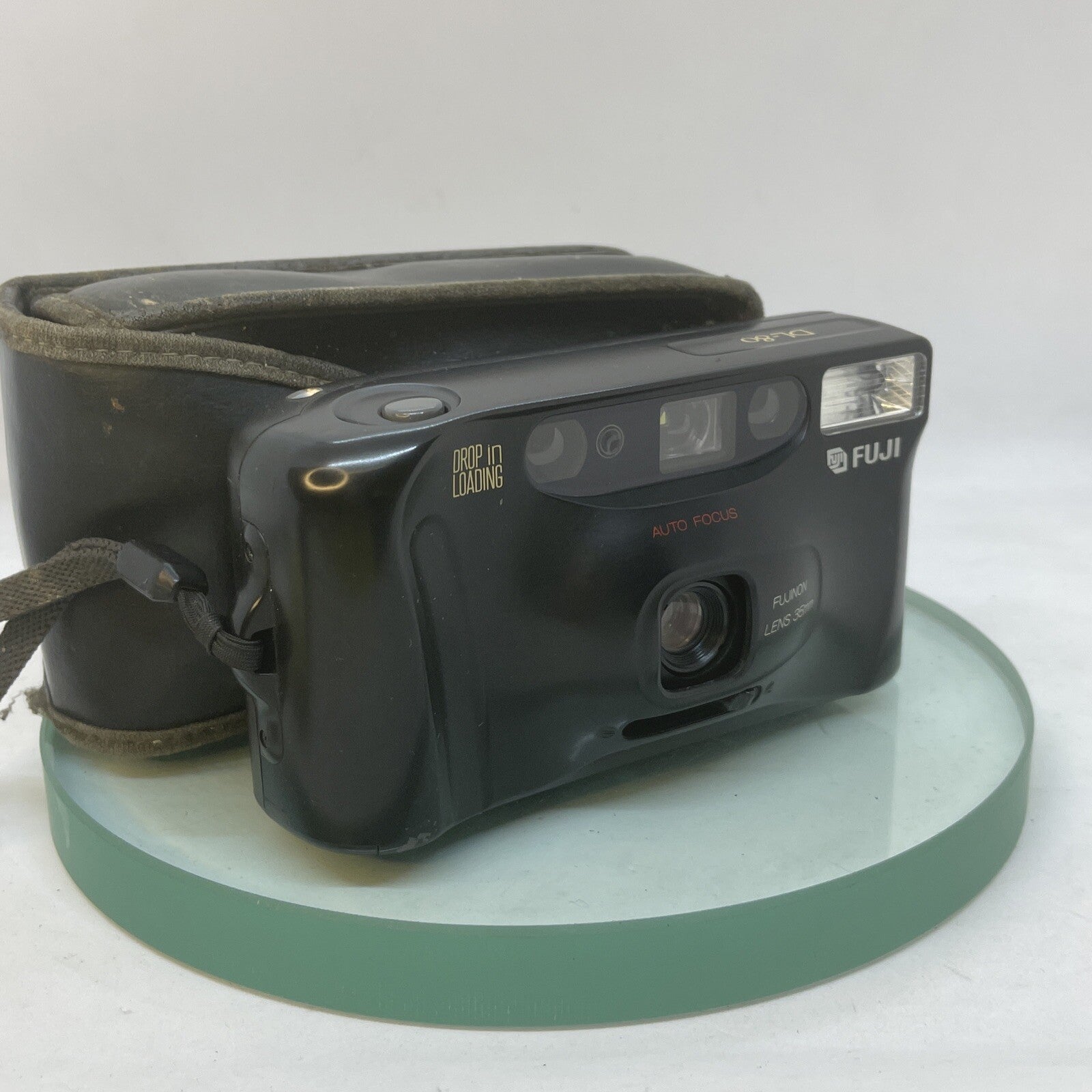 Fujifilm Fuji DL-80 35mm Film Point Shoot Camera + Cased,  TESTED WORKING#5170