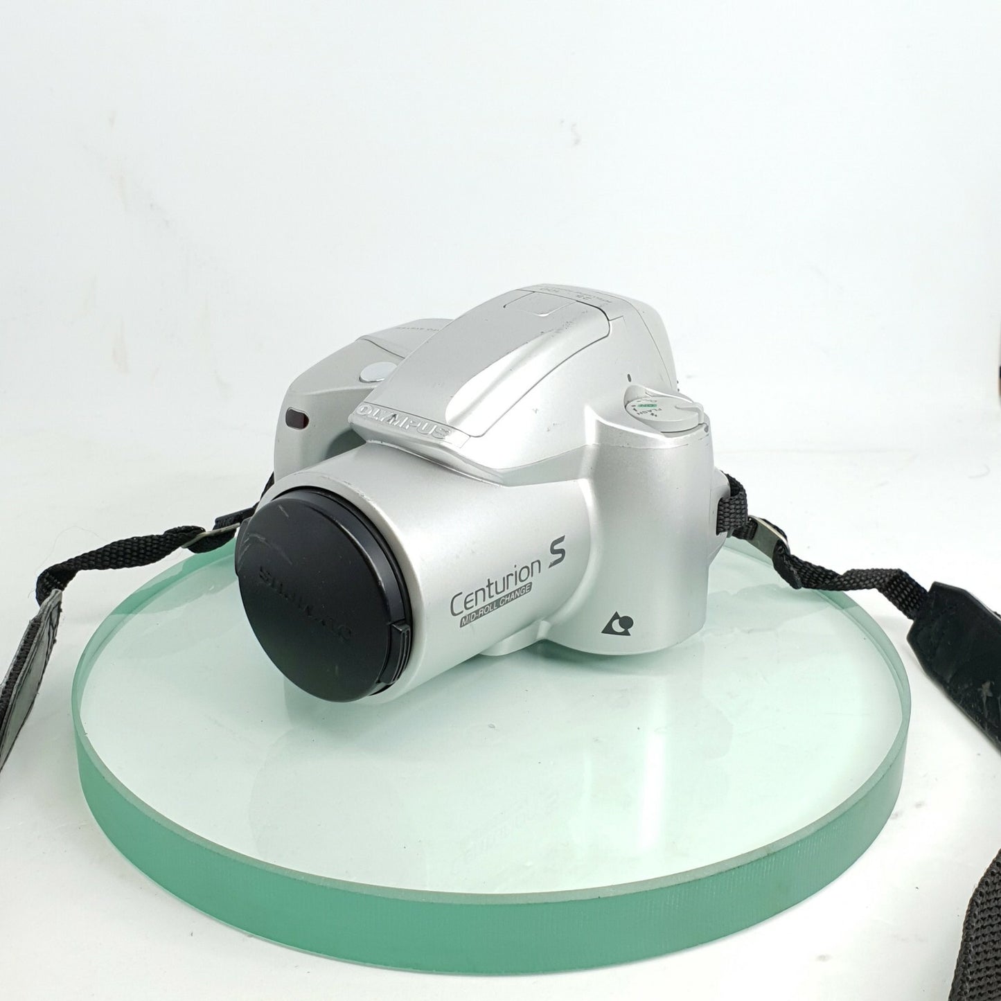 OLYMPUS CENTURION S QTZ DATE~PANORAMA APS FILM BRIDGE CAMERA~25100MM LENS #9652