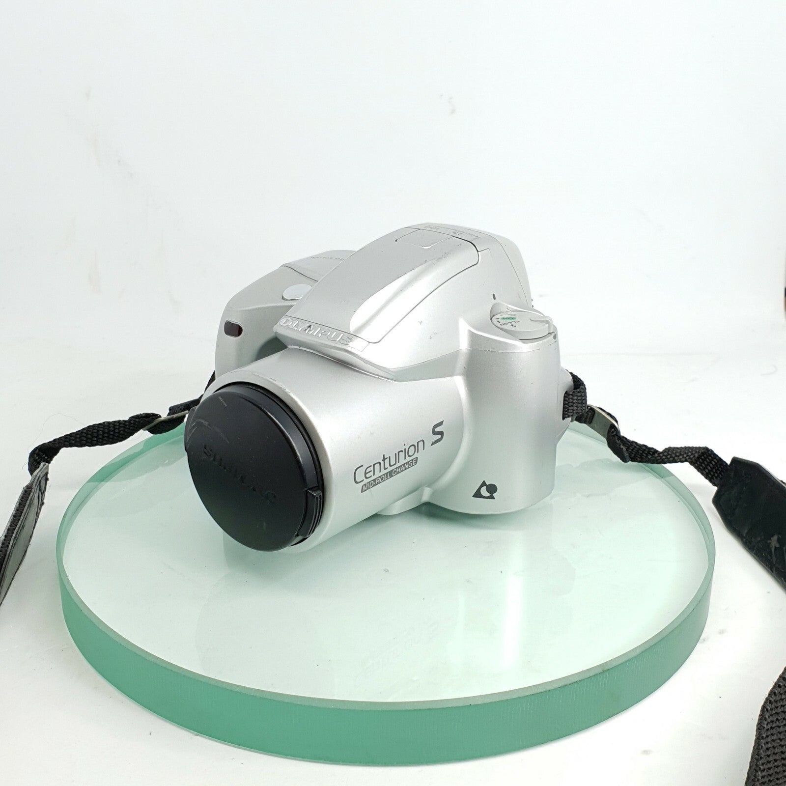 OLYMPUS CENTURION S QTZ DATE~PANORAMA APS FILM BRIDGE CAMERA~25100MM LENS #9652