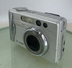 TRAVELER DC-8300 DIGITAL STILL CAMERA SILVER WITH CHARGER +COVER TESTED - 3222