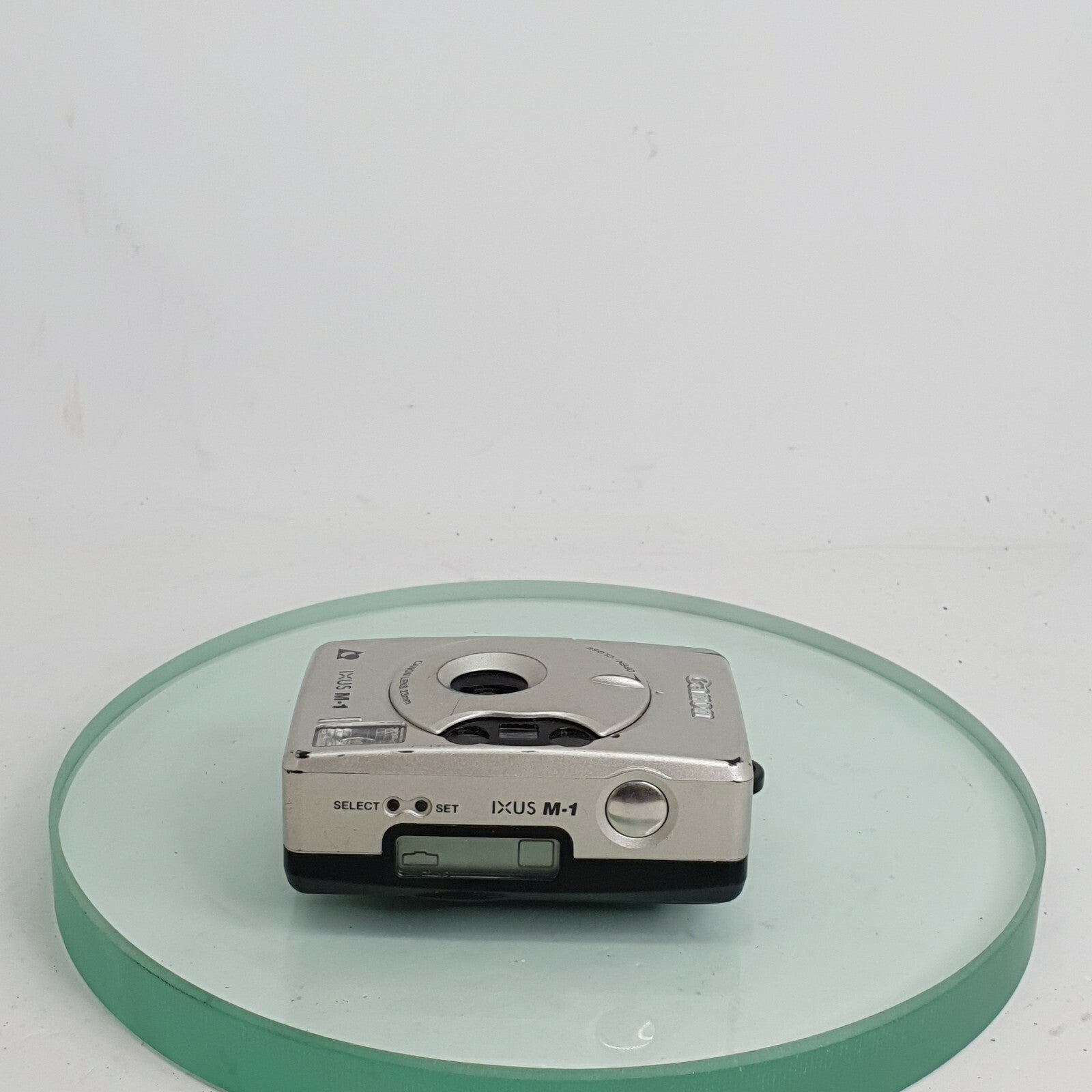 Vintage Canon IXUS M-1 APS Camera 23mm wide angle Panorama zoom Lens TESTED #1444