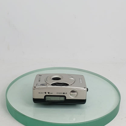 Vintage Canon IXUS M-1 APS Camera 23mm wide angle Panorama zoom Lens TESTED #1444