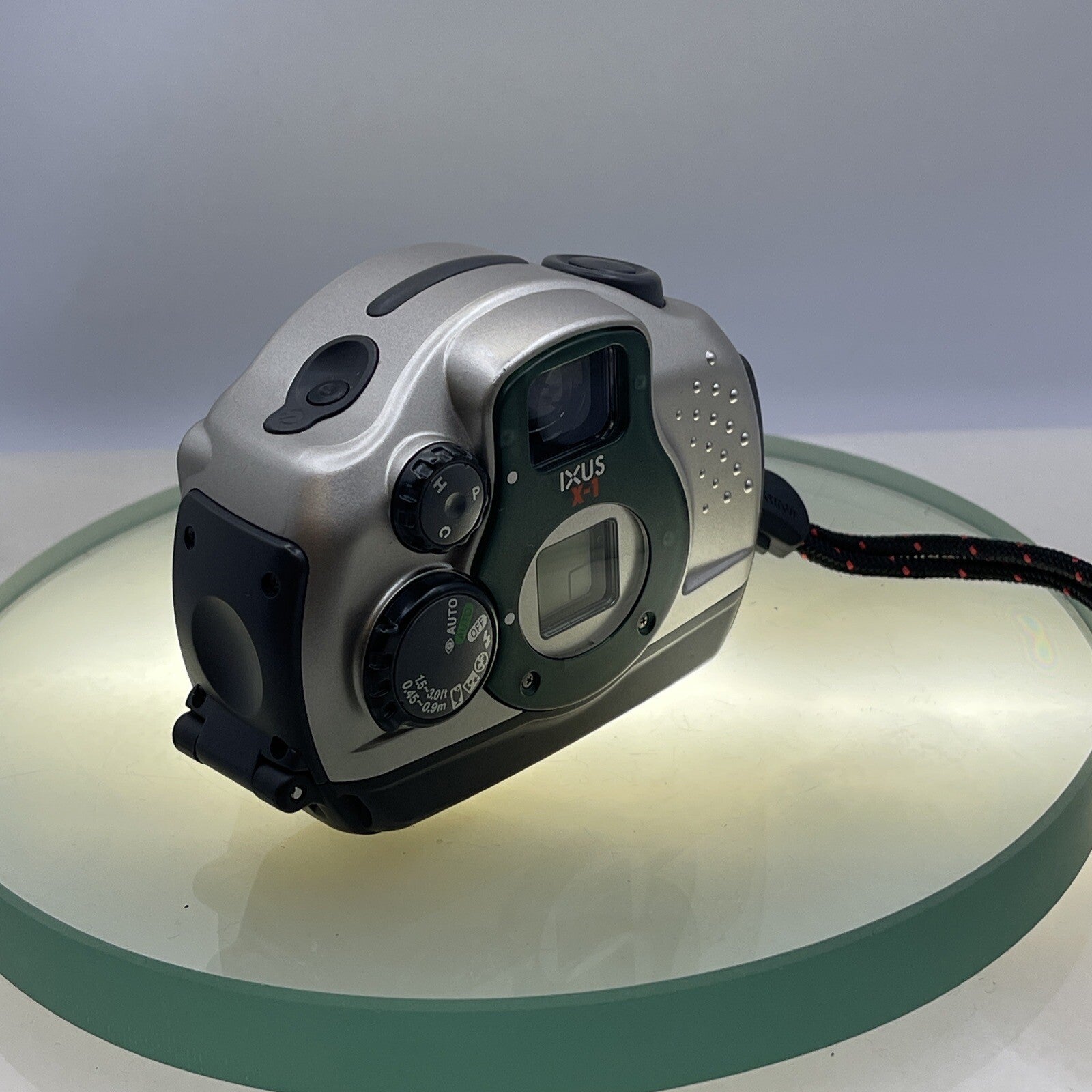 CANON IXUS X-1 UNDERWATER APS FILM CAMERA~BUILT IN FLASH Case Tested #8044