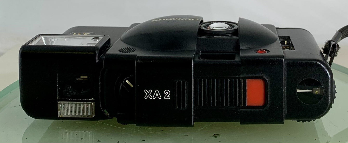 OLYMPUS XA2 Electronic Flash A11 D.ZUIKO 35mm f3.5 TESTED  POINT & SHOOT CAMERA6