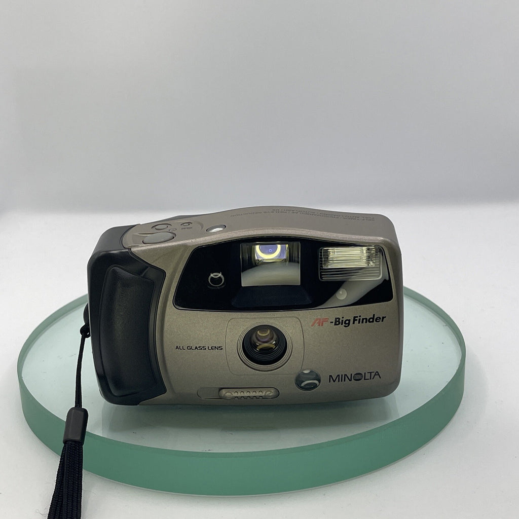 Minolta AF Big Finder Compact Point and Shoot 35mm Film Camera with Soft Case9321