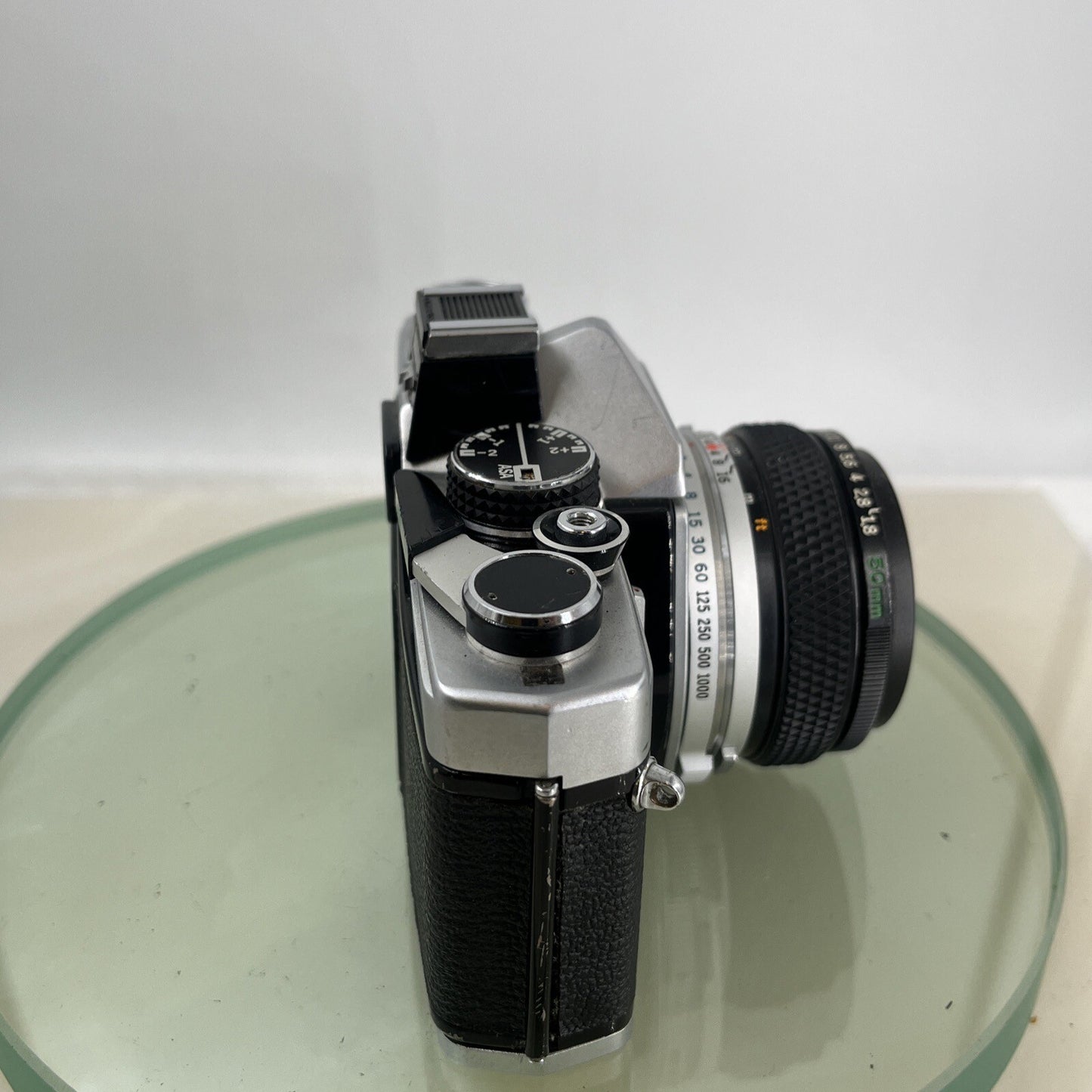 Olympus OM-2 35mm SLR camera body & Hotshoe 2 50mm 1:1.8 TESTED  #8845