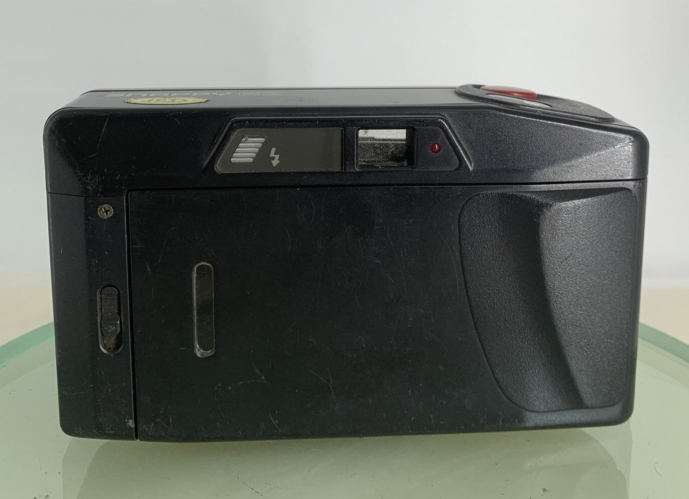 Canon Snappy EZ 35mm Film Point and Shoot Camera BLACK NO BATTERY - TESTED - 6225