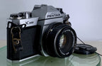 Pentax K1000 35mm SLR Film Camera+SMC Pentax-M 50mm F2 Lens TESTED METER WORK1532