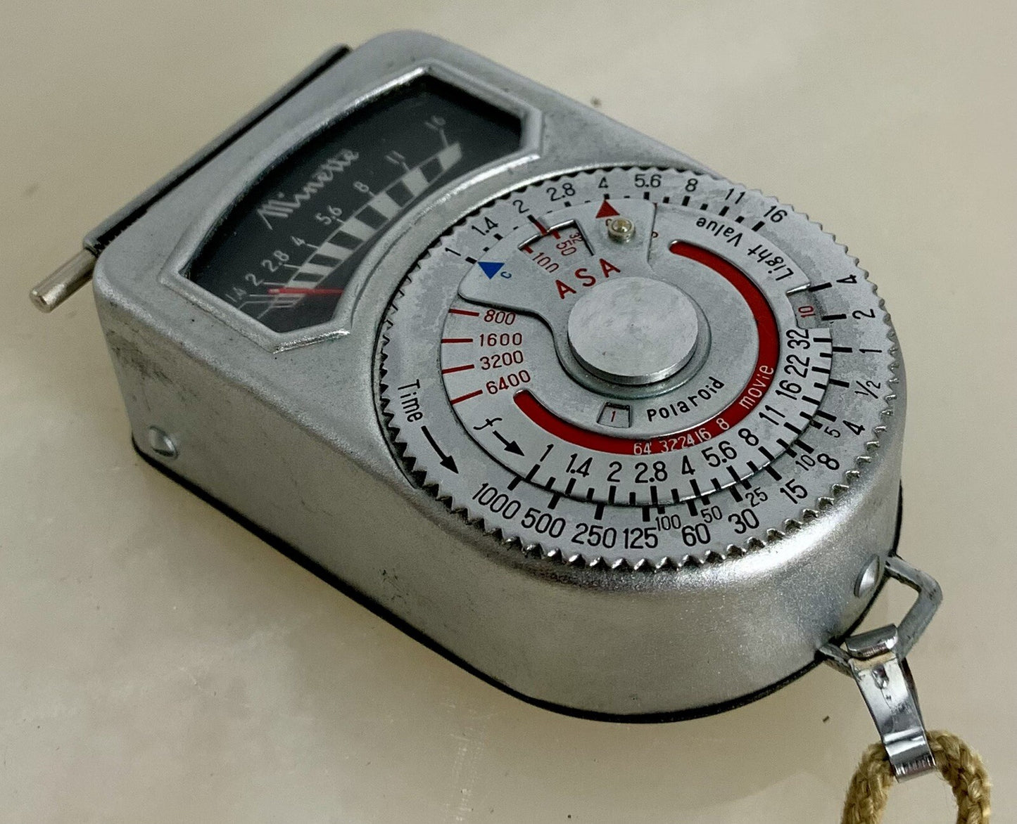 Minette Type IX Electric Exposure Meter + Case + Good Condition - 5452