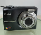 Kodak EASYSHARE C613 6.2MP COMPACT DIGITAL CAMERA BLACK + COVER TESTED - 2581