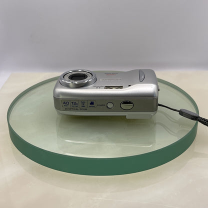 Olympus Camedia D-545 Zoom 4.0MP Compact Digital Camera Silver Fully Working#3027