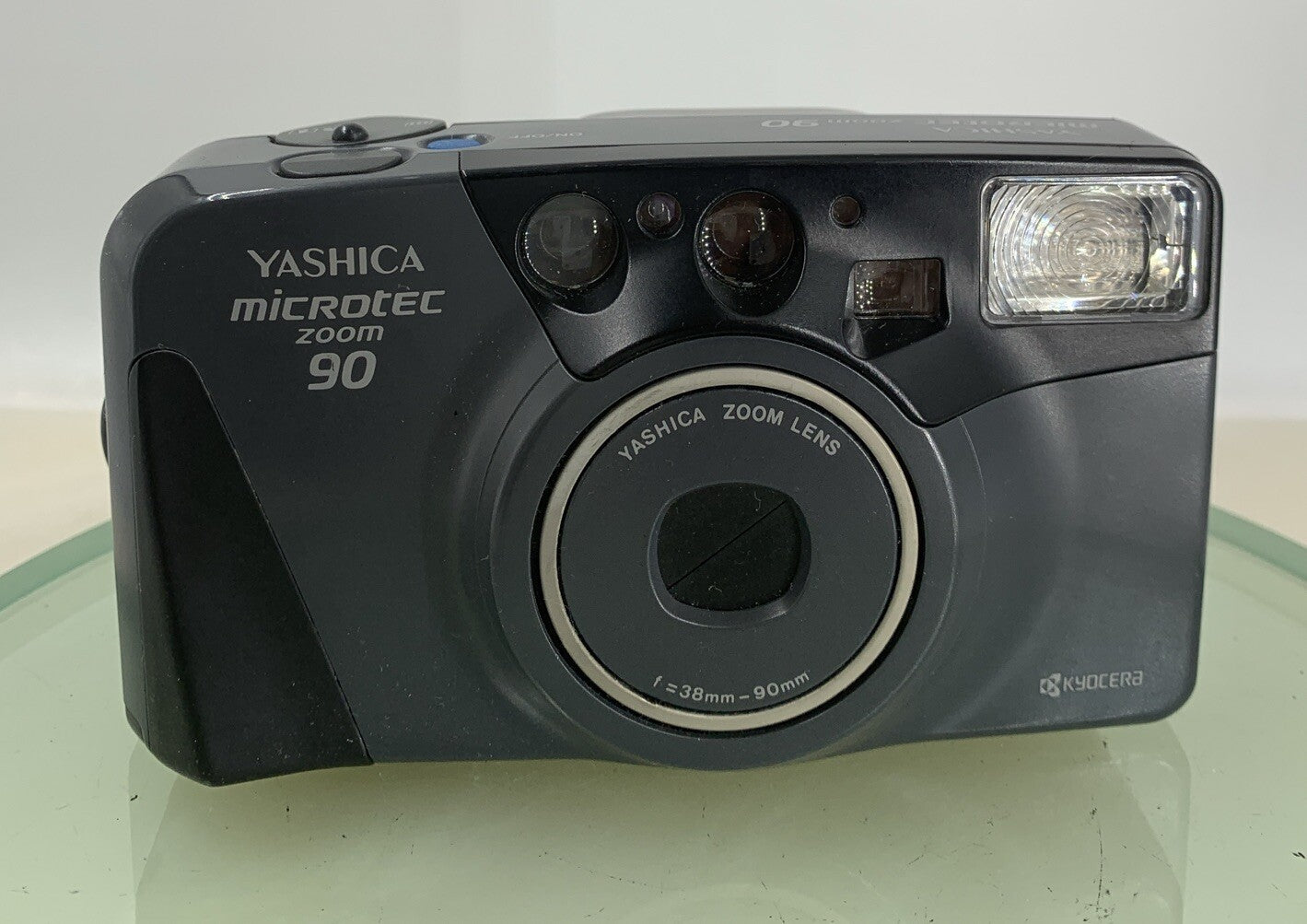 Yashica Microtec Zoom 90 35mm FILM POINT AND SHOOT CAMERA BLACK TESTED - 2451
