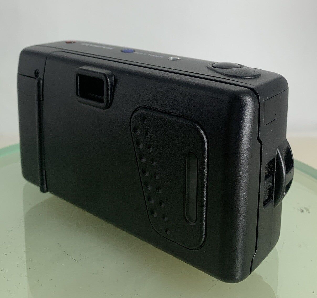 Olympus AF-10 Super COMPACT POINT AND SHOOT FILM CAMERA + COVER - TESTED - 7696