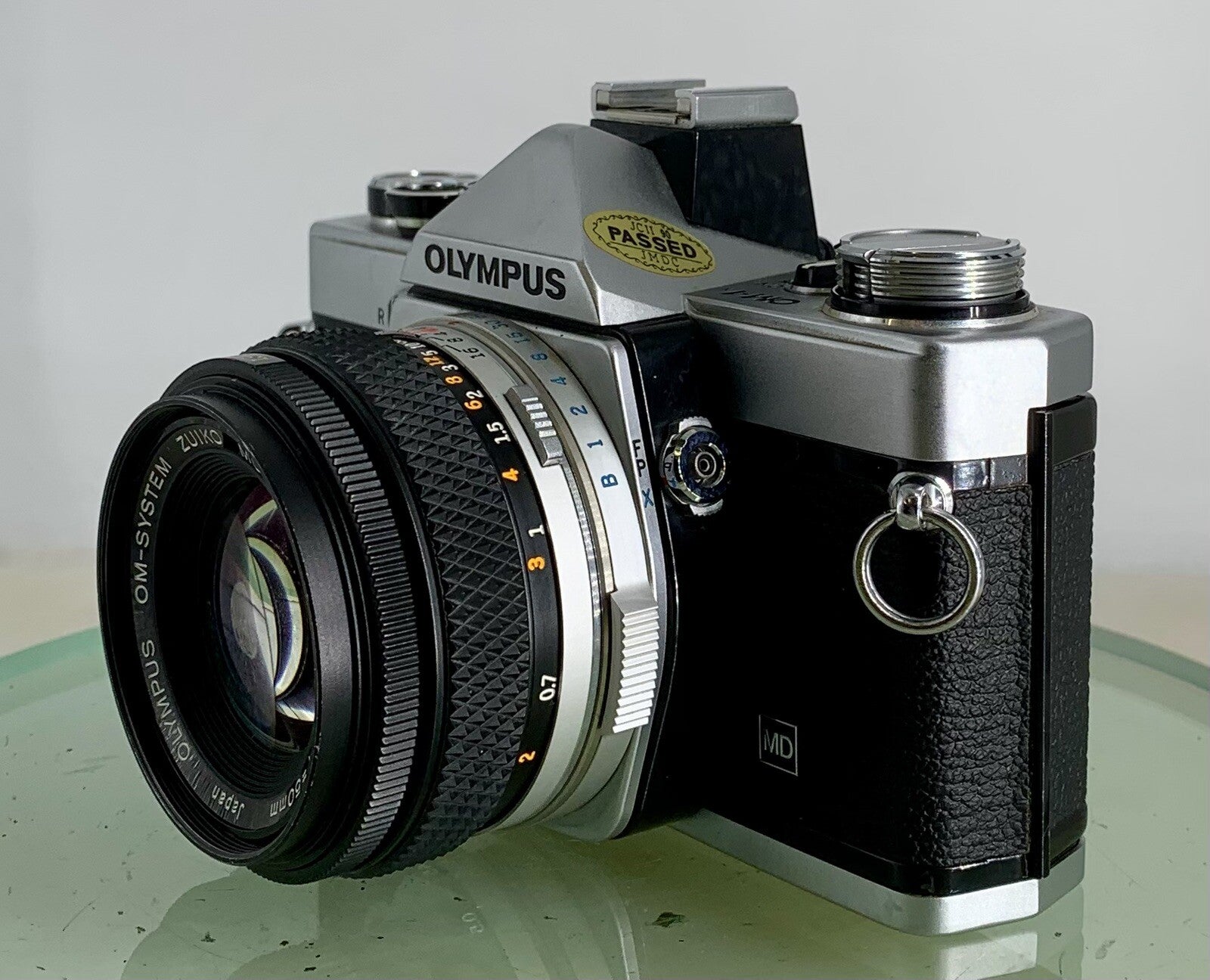 Olympus OM-1N MD 35mm Film SLR Manual Camera with Olympus 50/1.8 Zuiko Lens 1265