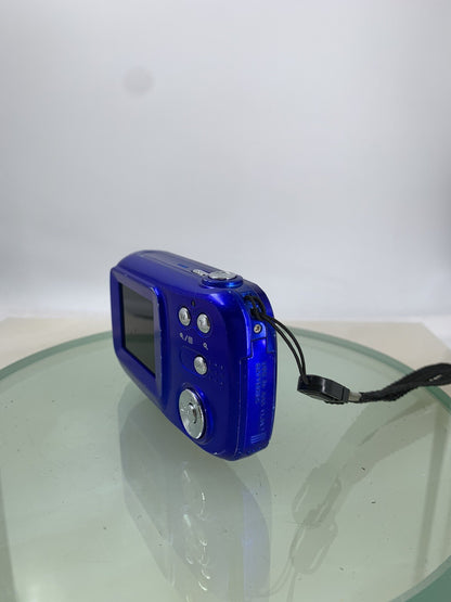 Vivitar Vivicam F126 16.1MP Compact Digital Camera Blue + WIRE TESTED - 5893
