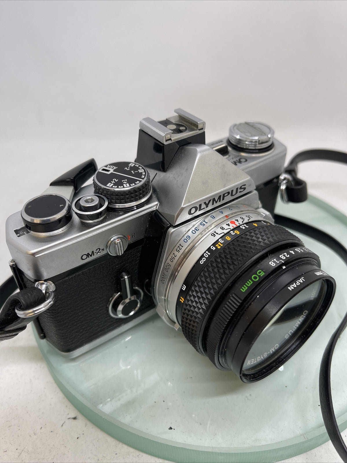 Olympus OM-2N MD 35mm Film SLR Manual Camera Olympus AUTO S50mm F/1.8 Zuiko Lens6