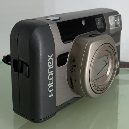 FUJIFILM FOTONEX 400IX ZOOM APS FILM COMPACT CAMERA~25-100MM EBC LENS -7802