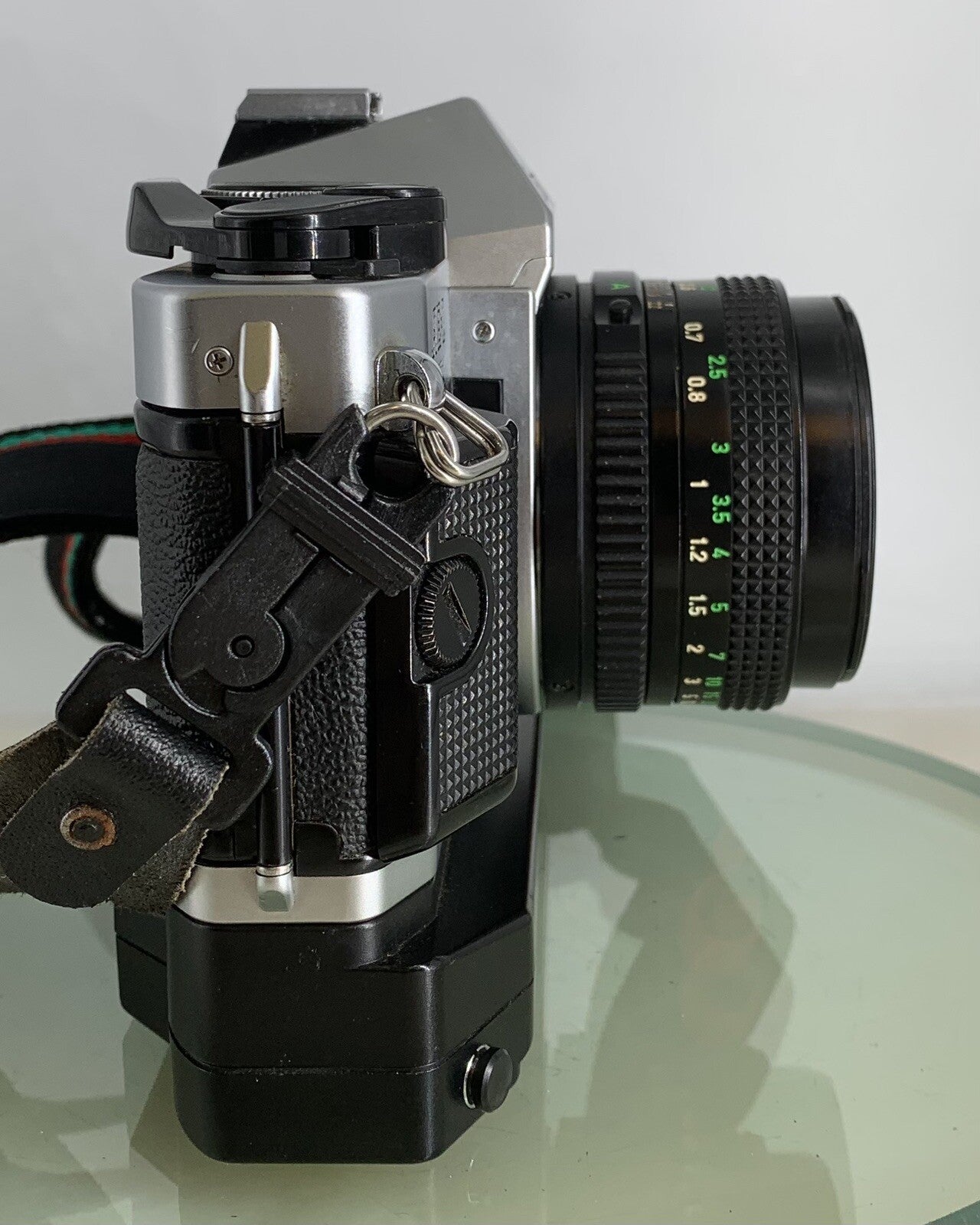 Canon AE-1 Program 35mm SLR Film Manual Camera + Canon 50mm F/1.8 FD Lens+Winder2