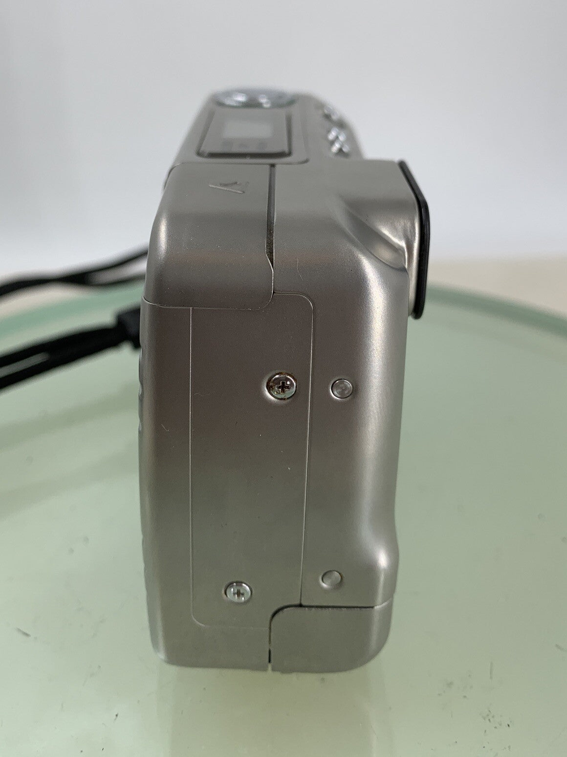 Minolta VECTIS 300 STEEL CAMERA NO CARD SILVER WITH COVER - TESTED - 9923