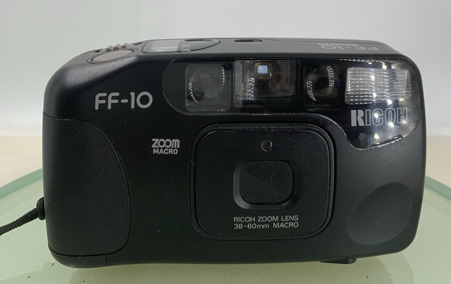 Ricoh FF-10 Zoom POINT AND SHOOT 35mm FILM CAMERA + COVER TESTED - 1421
