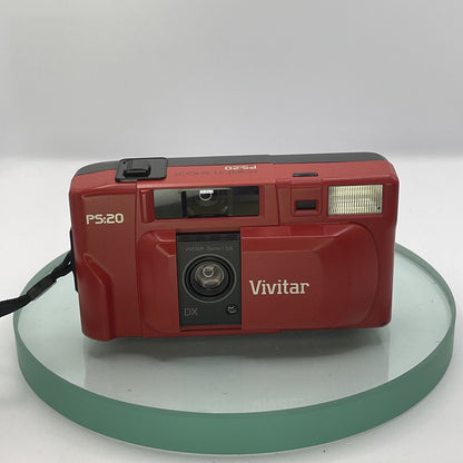 Vivitar Ps-20 Point And Shoot Compact 35mm Film Camera Working / Tested Lomo#8811
