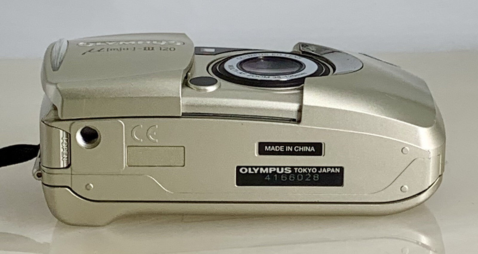 Olympus µ [Mju:] - III Zoom 120 Compact 35mm Film Point & Shoot Camera Silver917