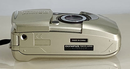 Olympus µ [Mju:] - III Zoom 120 Compact 35mm Film Point & Shoot Camera Silver917