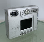 KONIKA MINOLTA DIMAGE XT CAMERA SILVER WITH BOX AND CHARGER - TESTED - 2934