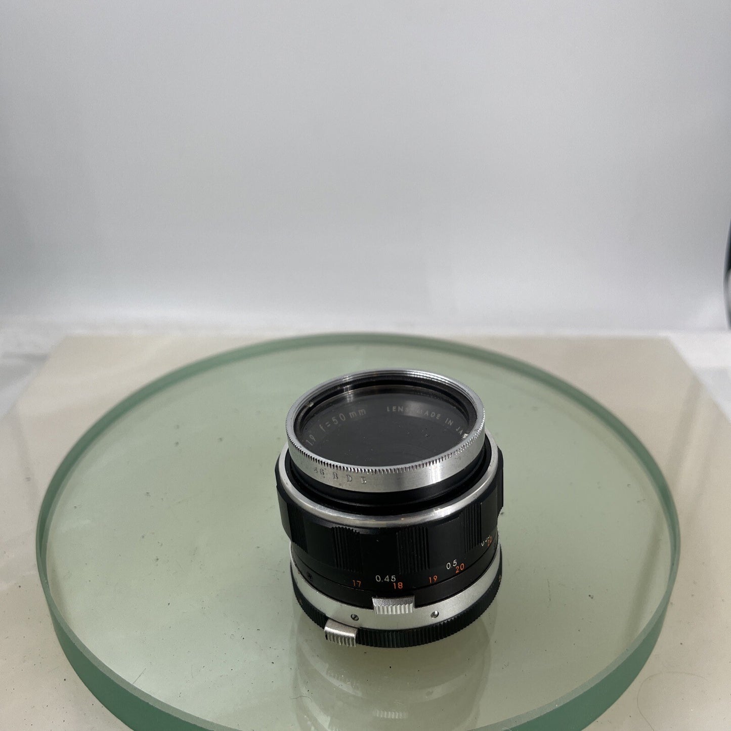 AUTO MIRANDA 1:1.9 f=5cm.50mm lens For miranda camera in great condition ++ #4641