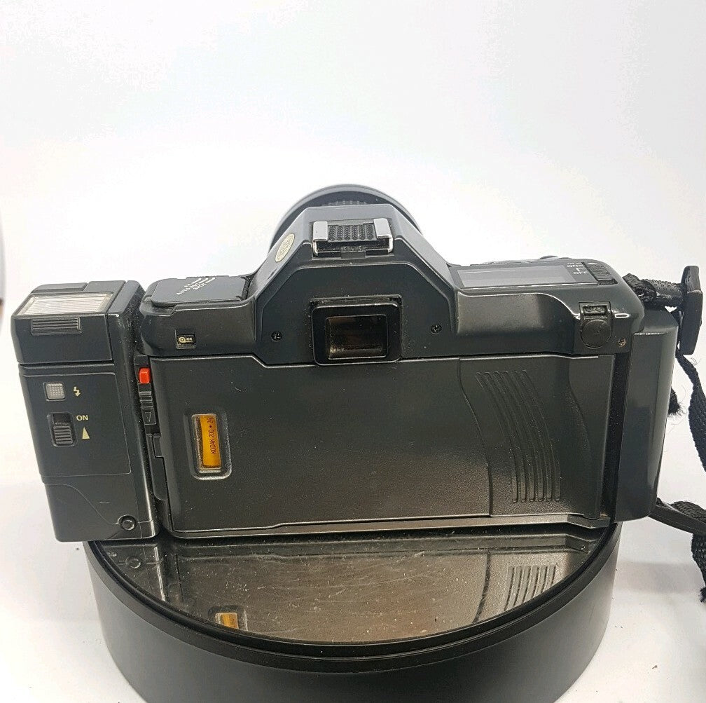Ricoh XR-X SLR film Camera with 28-135mm lens& 28mm lens & PX Flash+Case #7913