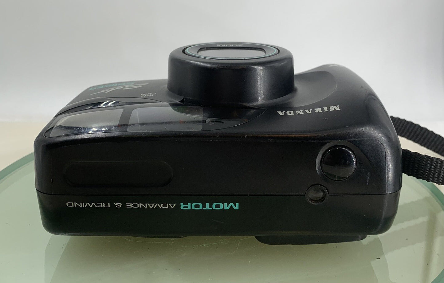 Vintage Miranda Solo Power Zoom 35mm Film Camera BLACK TESTED - 8655