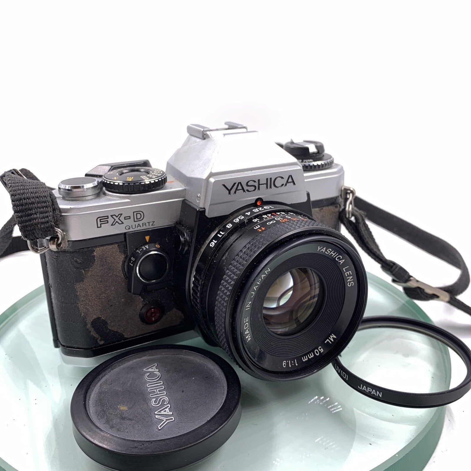 Yashica FX-D Quartz With Yashica DSB 50mm f/1.9 Lens  # TESTED # VGC # 8932