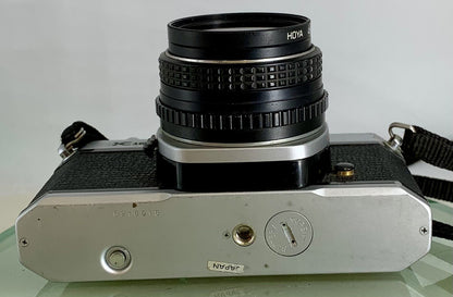 Pentax K1000 35mm SLR Film Camera+SMC Pentax-M 50mm F2 Lens TESTED METER WORK2108