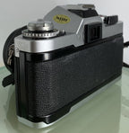 Canon AV-1 SLR 35mm Film Camera With a Canon 50mm 1.8 Lens + Battery Grip TESTED5