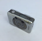 Canon IXUS L1 APS compact film camera in silver. + original case,FULLY TESTED3192