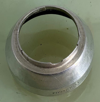 Vintage Photax 34mm Lens Hood + Good Condition - 2241