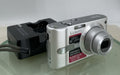 Panasonic LUMIX DMC-FX10 COMPACT DIGITAL CAMERA SILVER + CHARGER TESTED - 220