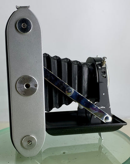 Ensign Ranger ll, c1951, Working 6X6 Folding Film Camera, Very Clean #202