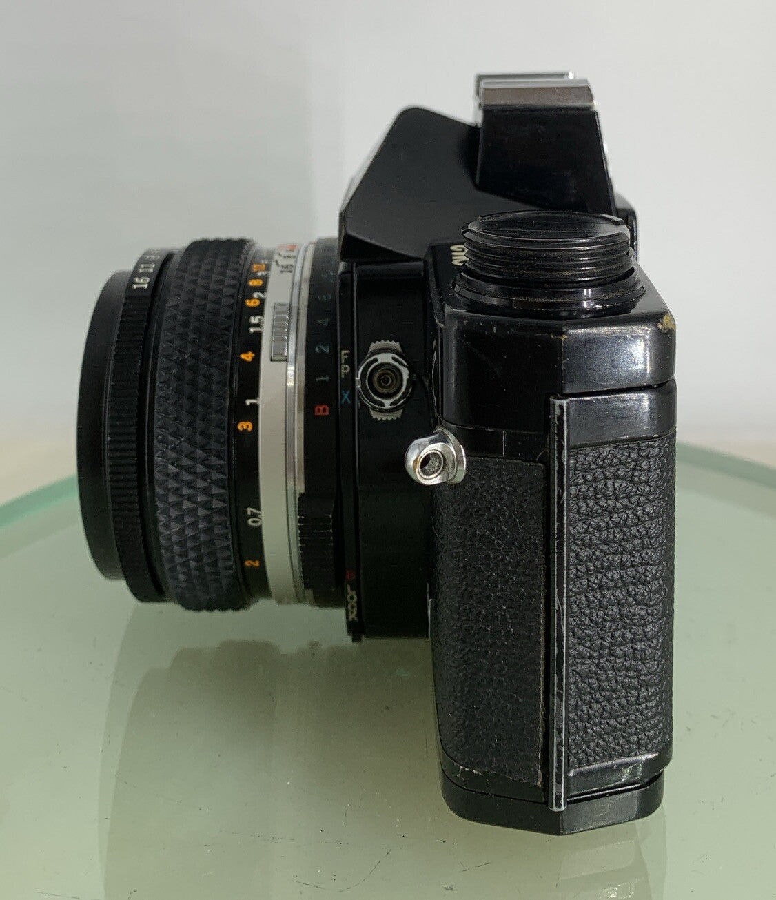 Olympus OM-2n Black - 35mm SLR Film Camera + 50mm f/1.8 Lens-Tested & Working1493
