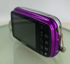 Fujifilm COMPACT DIGITAL CAMERA FinePix Z35 10.0MP Purple NO CARD Tested- 5076