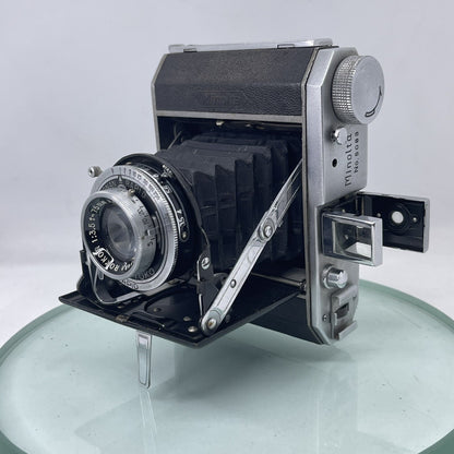 MINOLTA SEMI IIIB 1947 FOLDING CAMERA WITH CASE SEMI MINOLTA IIIB RARE  1742