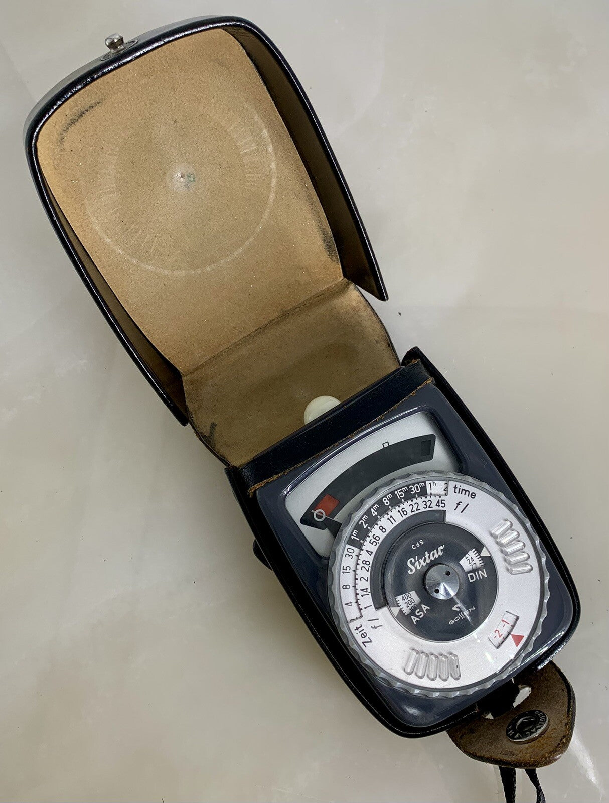 Gossen Sixtar CDS Exposure Meter In Original Case (West Germany) - 5197