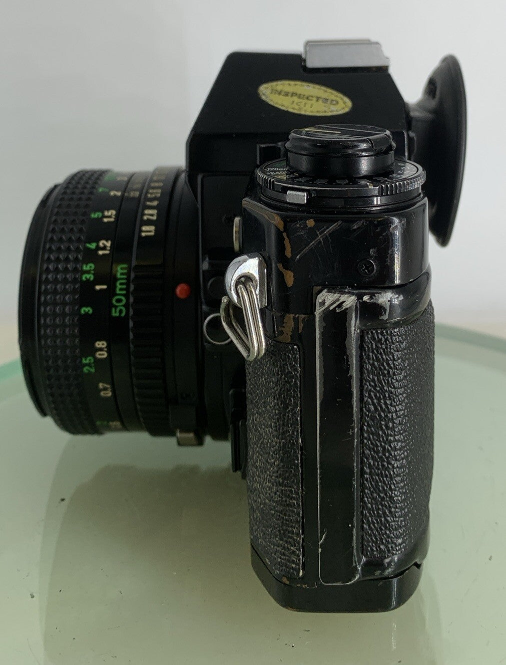 Canon A-1 35mm SLR Camera Body+ FD 50mm f/1.8 FULLY SERVICED THE CAMERA  & LENS3