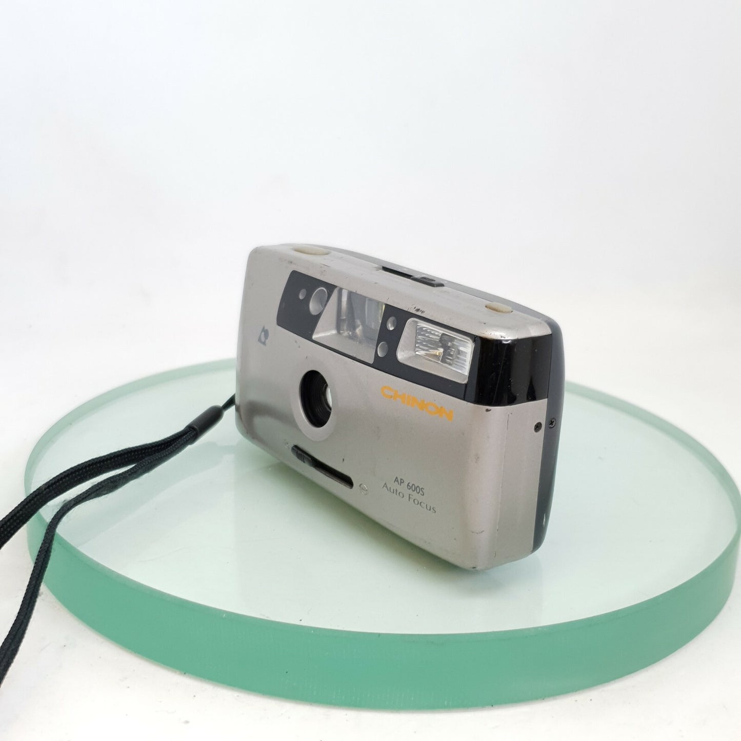 Chinon 35mm Compact Camera AP 600S AF Case Great Condition APS FILM#8682