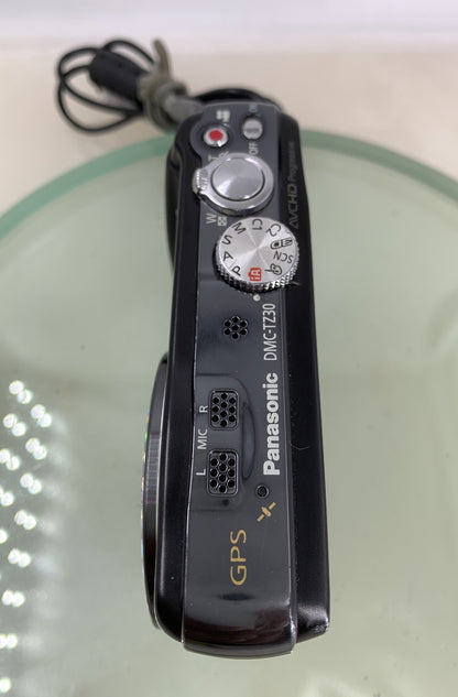 Panasonic LUMIX DMC-TZ30 - 14.1 MP DIGITAL CAMERA, WIRE & BATTERY(PART ONLY)#8363