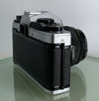 Olympus OM10 35mm Film SLR Manual Camera +Olympus 50/1.8 MC Zuiko Lens TESTED2952