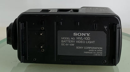 Sony HVL-10D Battery Video light DC 6V 10W+Working+Good Condition-5332